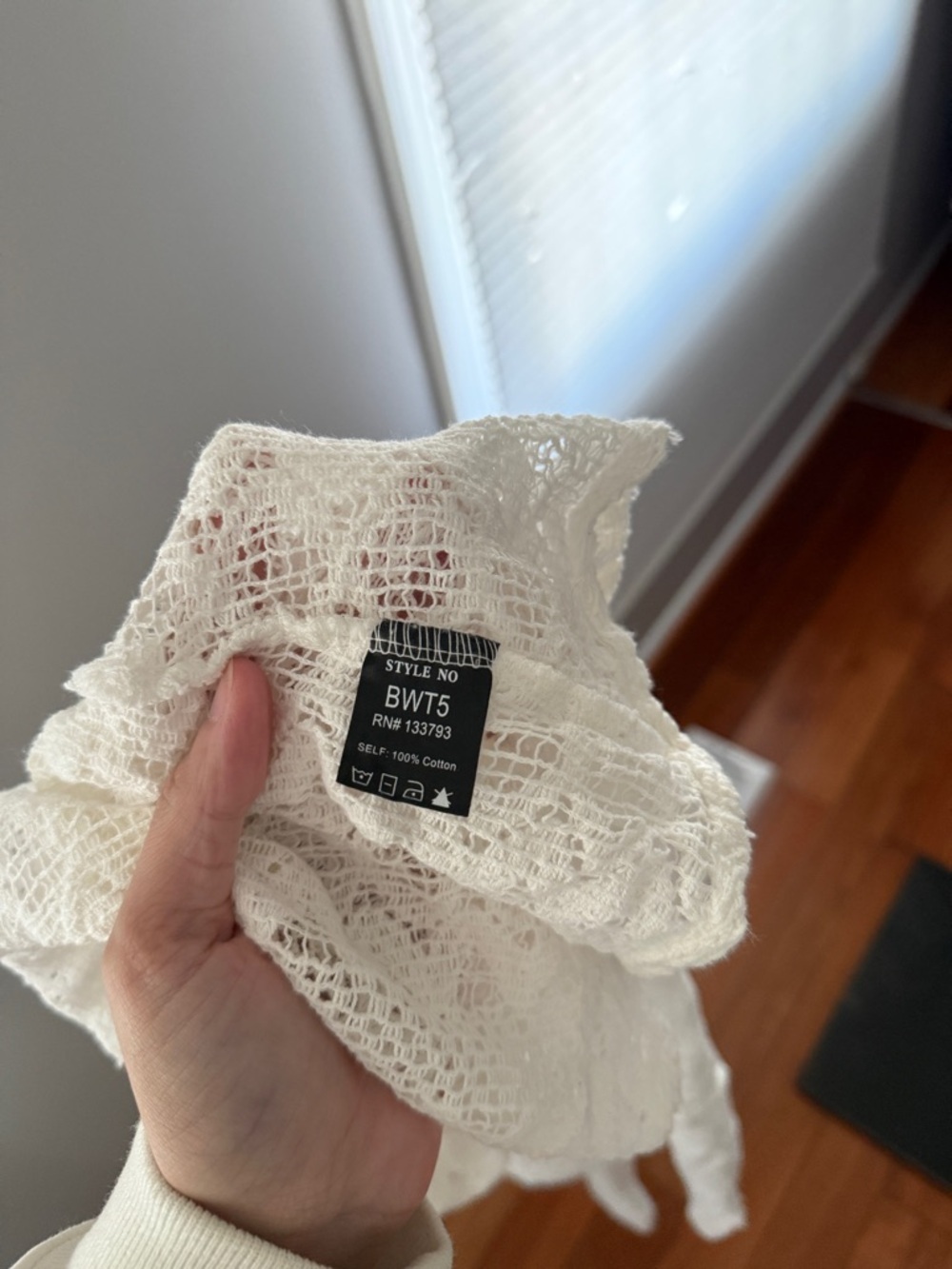 POL boho lace button down - Picture 10 of 10
